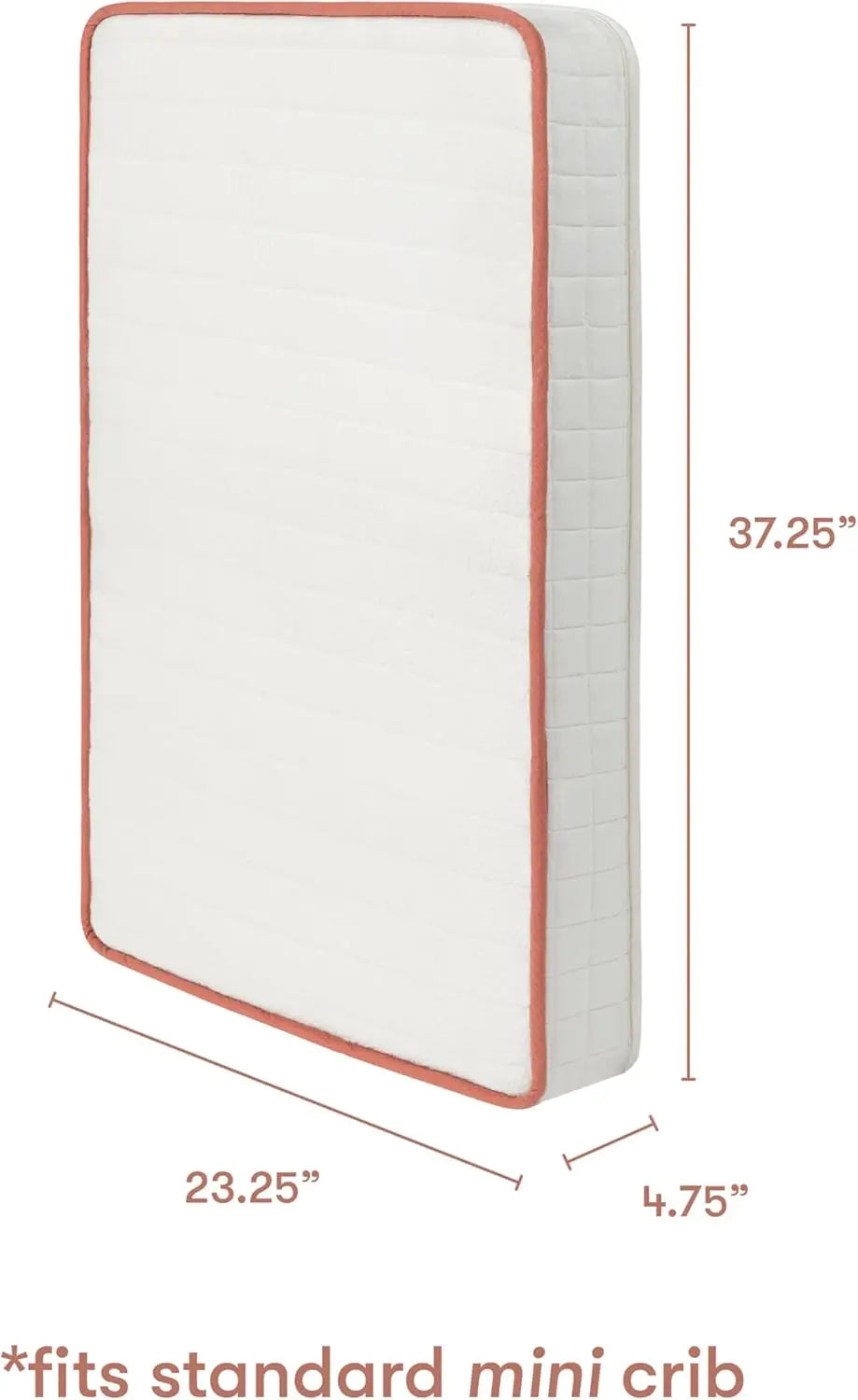 Mini Crib Mattress - GOTS, Made Safe & GREENGUARD Gold Certified - Dual Sided Infant & Toddler Mattress, Flippable