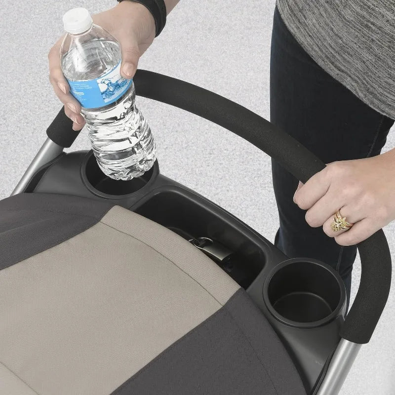 Viaro Quick-Fold Travel System, Includes Infant Car Seat and Base, Stroller and Car Seat Combo, Baby Travel Gear
