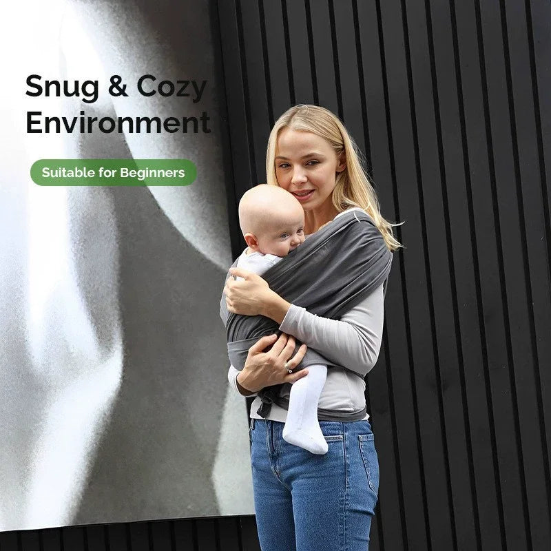 Baby Carrier Newborn to Toddler, Toddler Carrier with Hood All Seasons & All Position Baby Hip Carrier, Hip Carrier