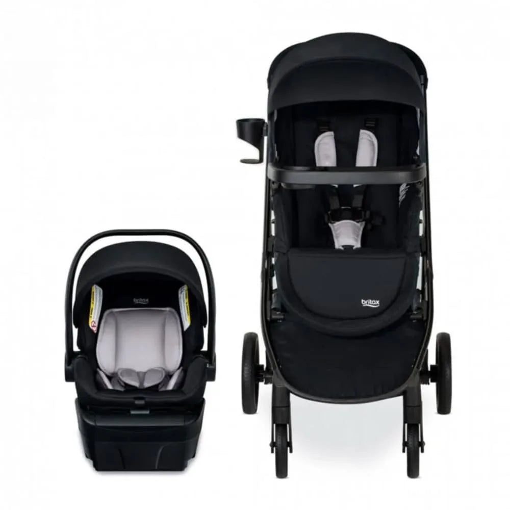 Baby Travel System, Infant Car Seat and Stroller Combo with Aspen Base, Click Tight Technology, Right Size System