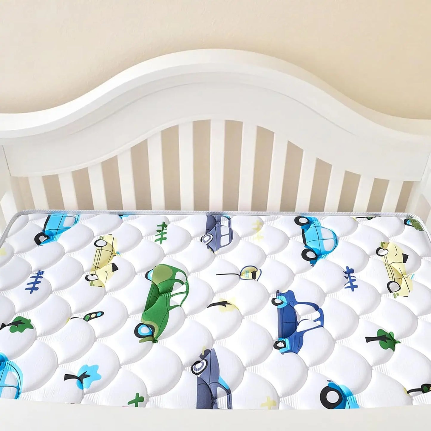 Premium Foam Baby Crib Mattress & Toddler Mattress–Breathable- 52"" X 27.6"" X 5"",Non-Toxic, 100% Soft, Medium Firm Toddler