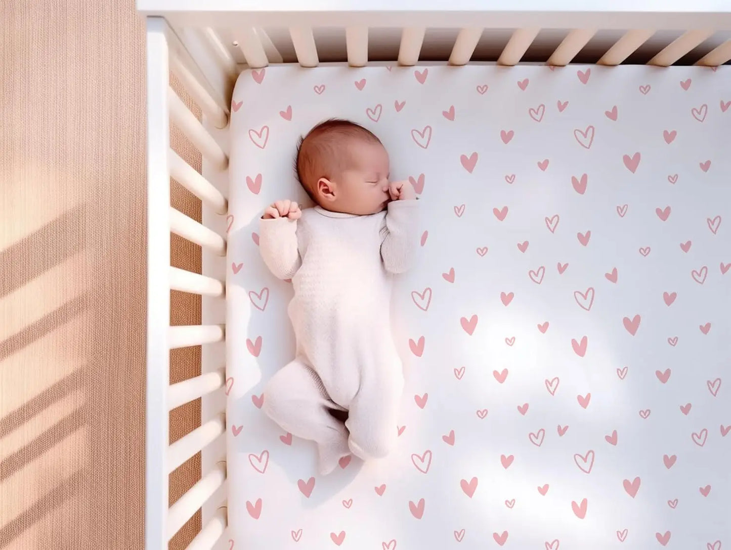 100% Organic Cotton Fitted Sheets For Standard Crib And Toddler Mattresses/Pads 28” X 52” And Up To 6” Thick. Boys And Girls.