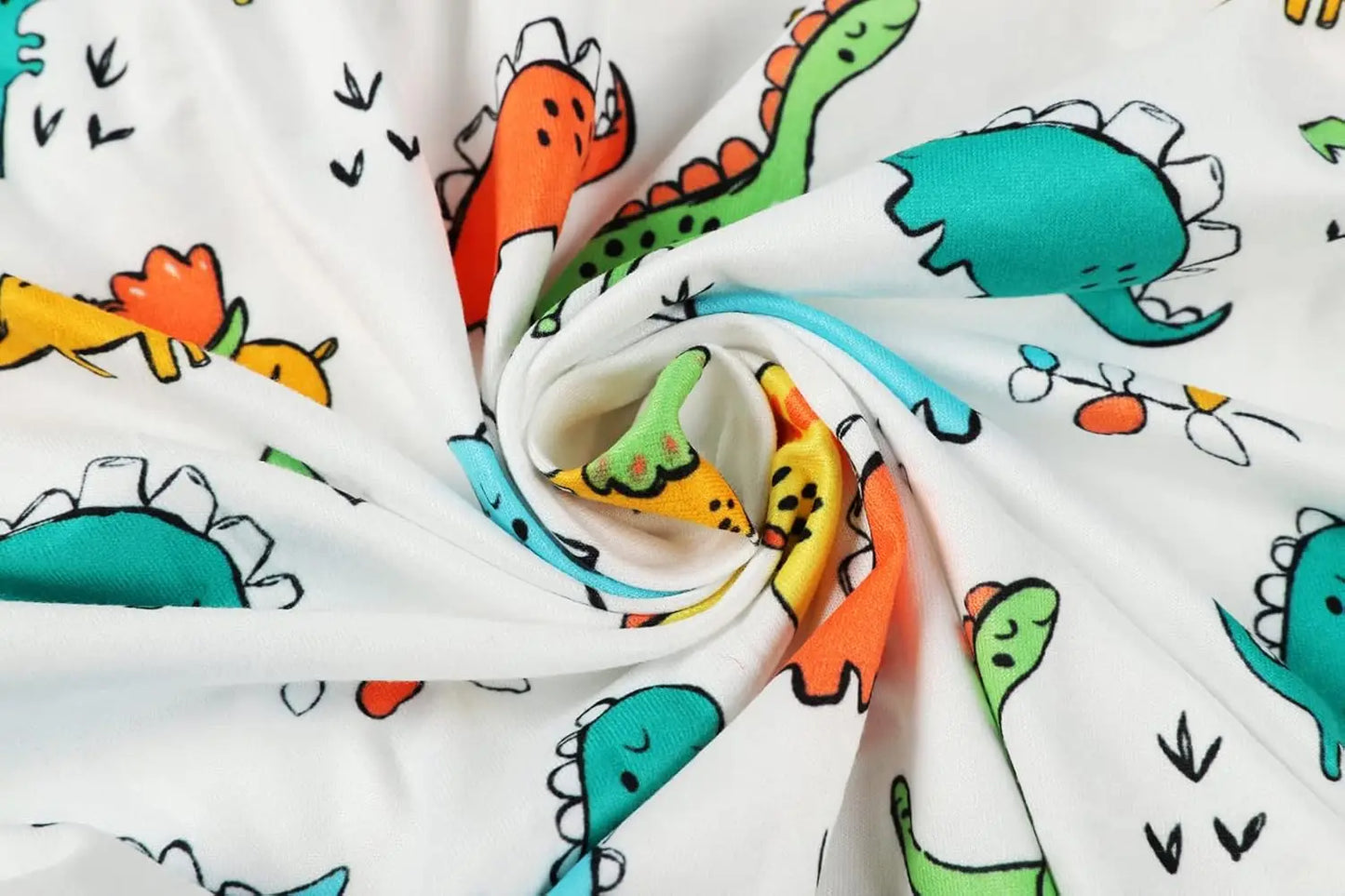 Pa N Play Sheets 2 Pa For Baby Boy, Stretchy Jersey Knitted Portable Mini Crib Sheets Playard Mattr Cover, Dinosaur