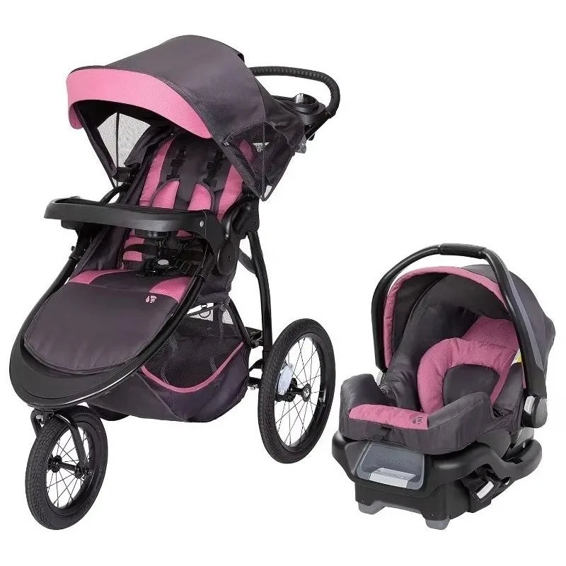 Expedition® Race Tec™ Jogger Travel System with Ally™ Infant Car Seat, Ultra Cassis-Fast shipping