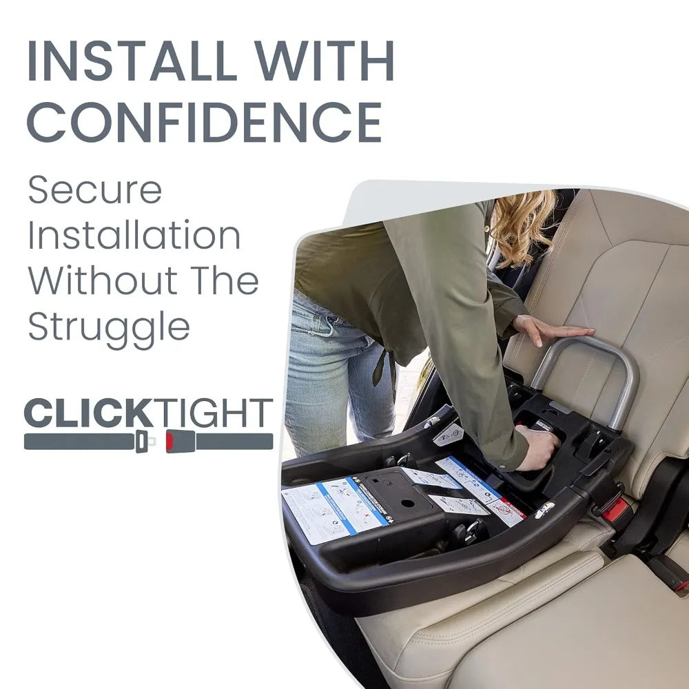 S+ Baby Travel System, Infant Car Seat and Stroller Combo with Base, ClickTight Technology