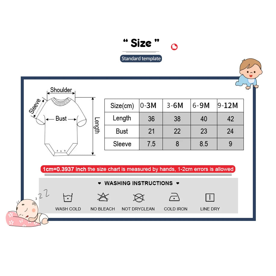 Kiddiezoom summer three piece fashionable cartoon boy and girl jumpsuit set, 100% pure cotton soft newborn jumpsuit set