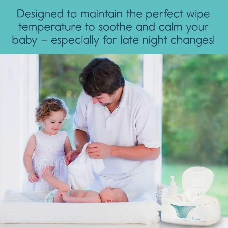 High quality Baby Wipe Warmer and Wet Wipes Dispenser | Baby Wipes Warmer for Babies | Diaper Wipe Warmer with Changing Light