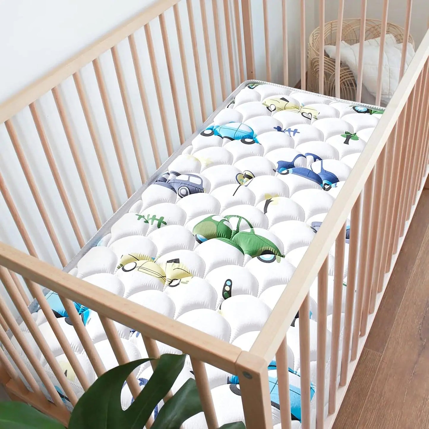 Premium Foam Baby Crib Mattress & Toddler Mattress–Breathable- 52"" X 27.6"" X 5"",Non-Toxic, 100% Soft, Medium Firm Toddler