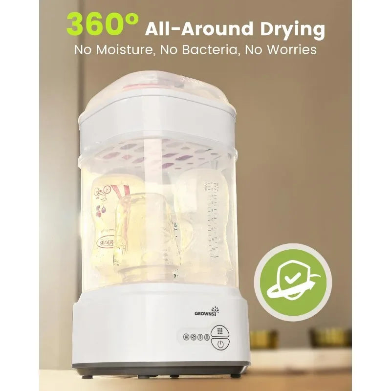 Hot sale.Bottle Sterilizer and Dryer, 2024 Compact Electric Steam Baby Bottle Sterilizer (Esterilizador de Biberones)