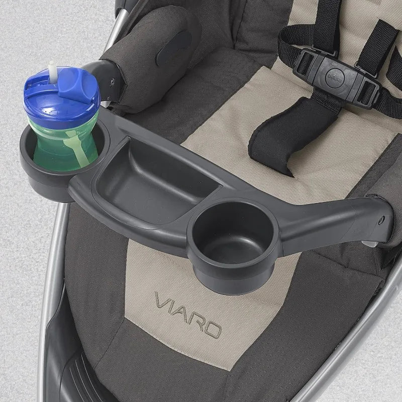 Viaro Quick-Fold Travel System, Includes Infant Car Seat and Base, Stroller and Car Seat Combo, Baby Travel Gear