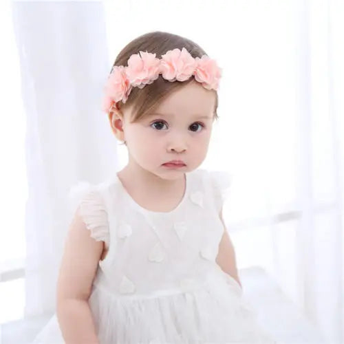Adorable Baby Girl Bow Headband with Rhinestone Detail for Infants and Toddlers Hair Accessories Hairbands for 0-3 Years