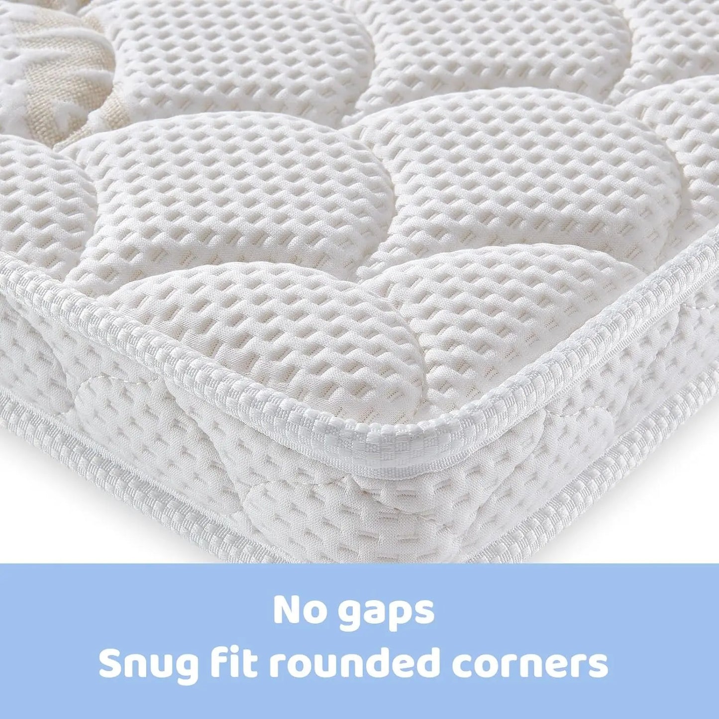 Mini Crib Mattr - 38X24X4 H- Dual Sided With Firm Support And Comfort Foam- Breathable, Quiet And Odorless, Fits Most Mini