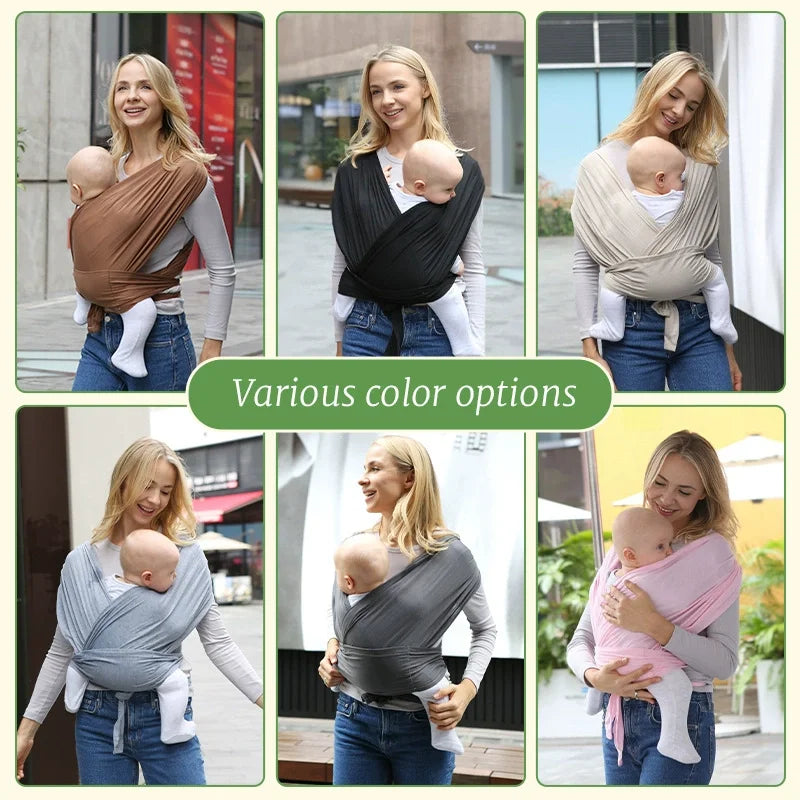 Baby Carrier Newborn to Toddler, Toddler Carrier with Hood All Seasons & All Position Baby Hip Carrier, Hip Carrier