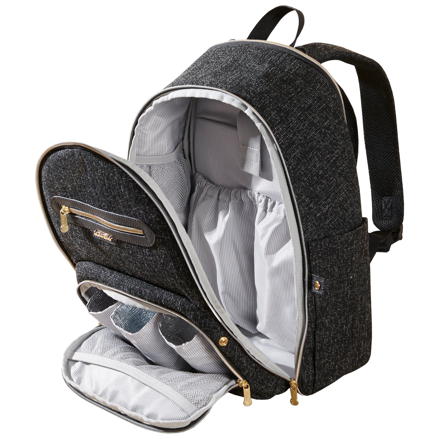 Diaper Bag Backpack, Large Baby Nappy Bags with Portable Changing Pad for Moms Dads