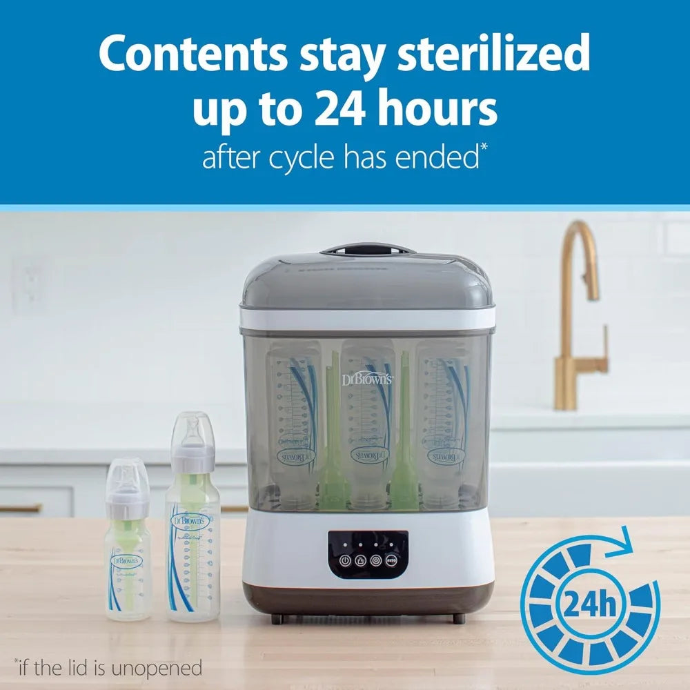 All-in-One Sterilizer and Dryer for Baby Bottles, Parts & Other Newborn Essentials