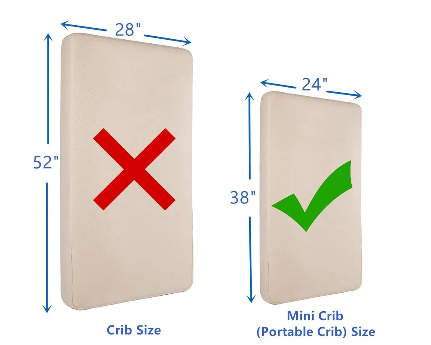 2 Pack Fitted Mini Crib Sheet 24"" X 38"", Soft Breathable Neutral 100% Cotton Jersey Portable Sheet, Pink Star Zigzag,