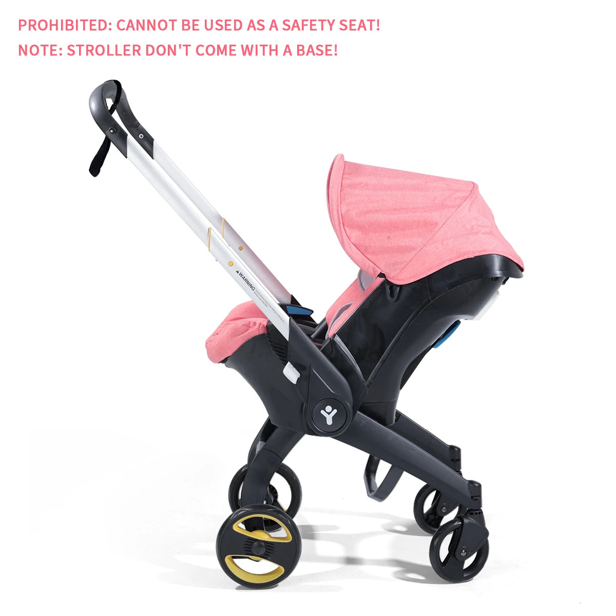 Baby stroller, can be pushed in both directions, lightweight and foldable, suitable for carrying on trips, comes with sunshade