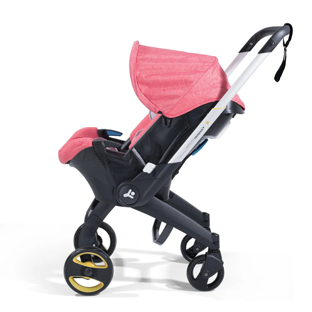 Baby stroller, foldable and portable out of the car, can be carried out in both directions, with awning, two-color optional