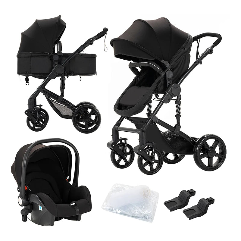High quality newborn Lightweight Baby Stroller Folding Cart Comfort Baby Stroller 3 in 1 Child Safety Seat With ISOfix