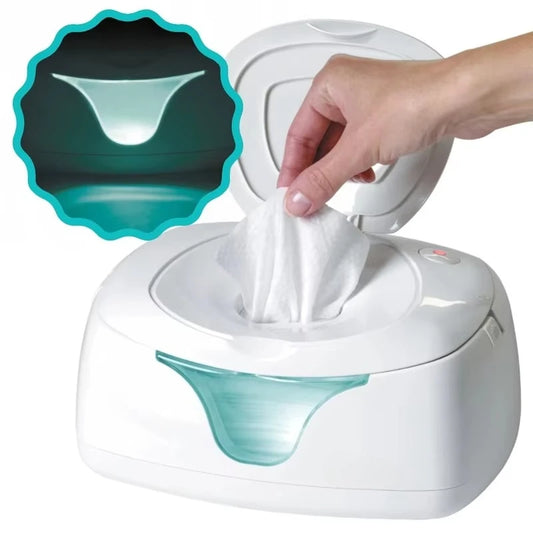 High quality Baby Wipe Warmer and Wet Wipes Dispenser | Baby Wipes Warmer for Babies | Diaper Wipe Warmer with Changing Light