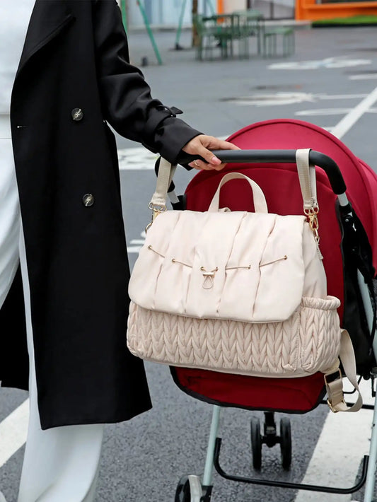 Large Capacity Multifunctional Lightweight Diaper Backpack For Mom And Baby, Perfect For Outings