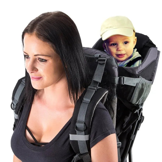 Hiking Baby Carrier Backpack - Comfortable Toddler/Baby Backpack Carrier System with Diaper Change Pad