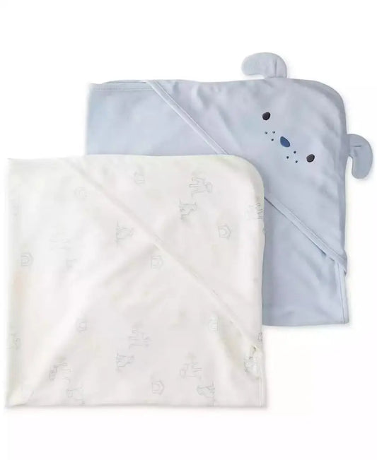 Carter's | Baby Boys Hooded Terry Towels, 2 Pack