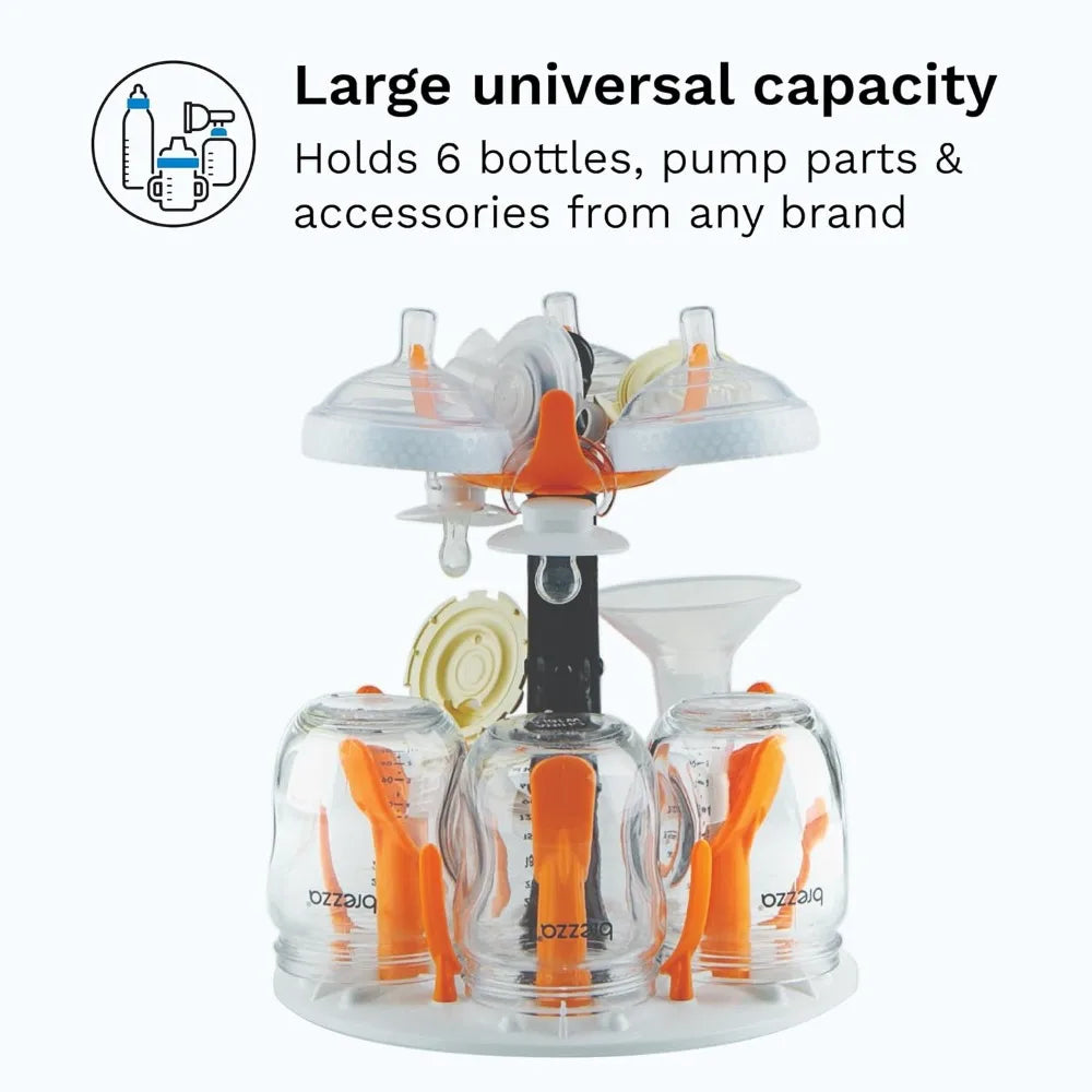 Baby Bottle Sterilizer and Dryer Machine – Electric Steam Sterilization - Universal Fit - Pacifiers, Glass, Plastic