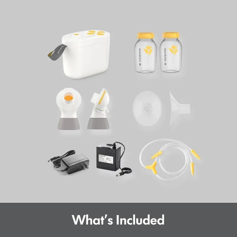 HOME Pump in Style Pump Starter Kit Classic Pump | Double Electric Breastpump with Bottles Hot sale