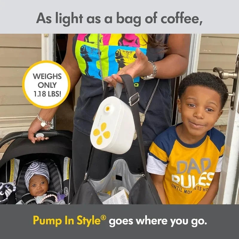 HOME Pump in Style Pump Starter Kit Classic Pump | Double Electric Breastpump with Bottles Hot sale