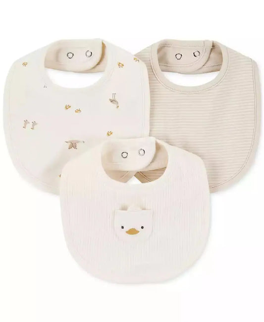 Carter's | Baby Duck Bibs, 3 Pack