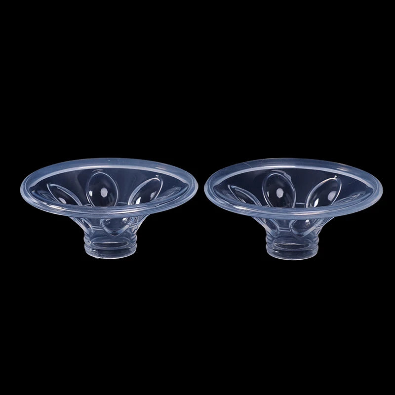 2Pcs Cushion For manual/electric Breast Pumps Silicone Generic Breastfeeding
