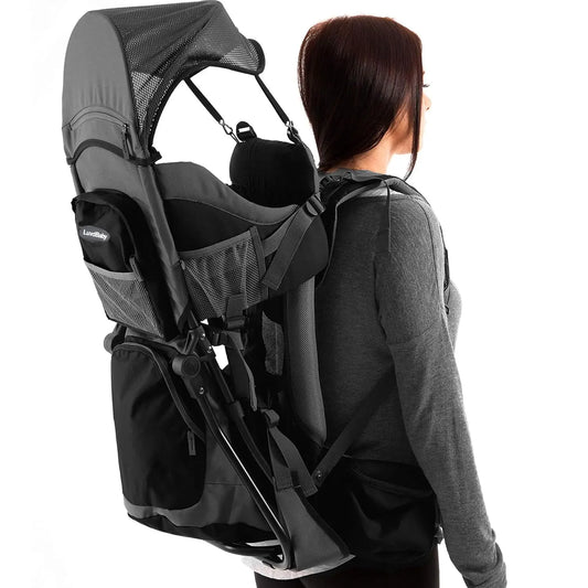 Carrier Backpack - Comfortable Baby Backpack Carrier - Toddler Hiking Backpack Carrier - Child Carrier Backpack
