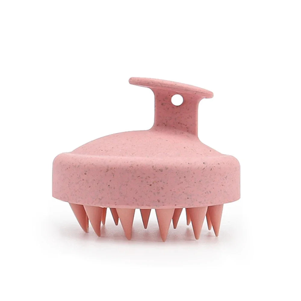 1/2 pcs Silicone Shampoo Brush Body Massage Brush Bath Shower Brush Salon Hairdressing Tool Scalp Massage Comb Hair Washing Comb