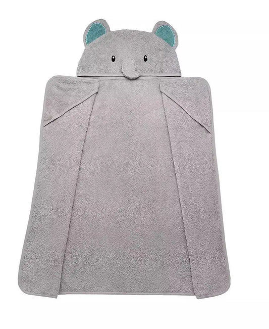 Baby Boys Or Baby Girls Elephant Cotton Hooded Bath Towel